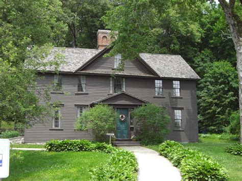 Louisa May Alcotts Orchard House In Concord Massachusetts She