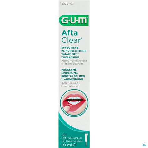 GUM AFTACLEAR GEL 10ML Deine Apotheke