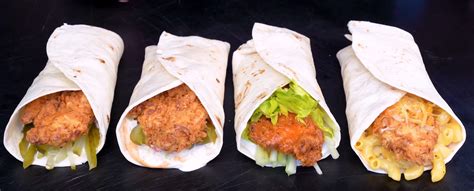 Homemade Kfc Chicken Wrap Recipe From Sam The Cooking Guy