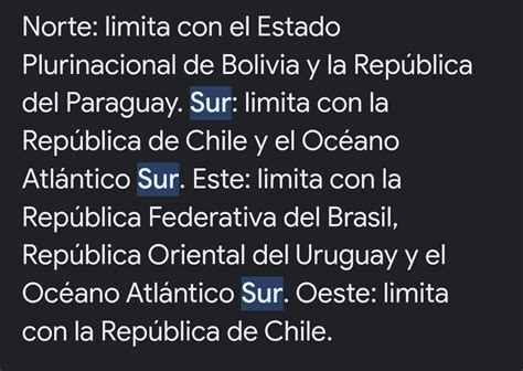 Escriba Los L Mites De Am Rica Del Sur Doy Puntos Brainly Lat