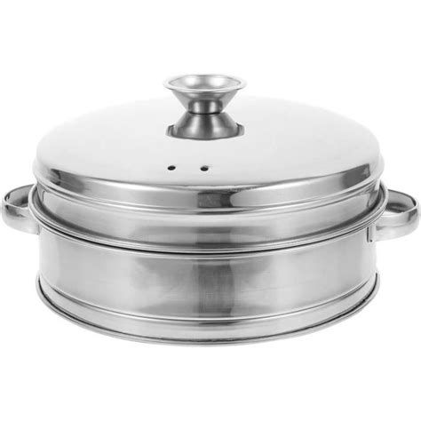 Sherchpry Jeu Support De Cuisson La Vapeur En Acier Binaural Vapeur