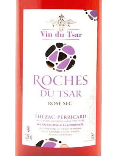 Vin du Tsar Roches du Tsar Rosé Sec Vivino US