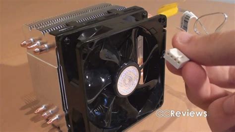 Cooler Master Hyper Tx Evo Cpu Cooler Review Ccreviews Youtube