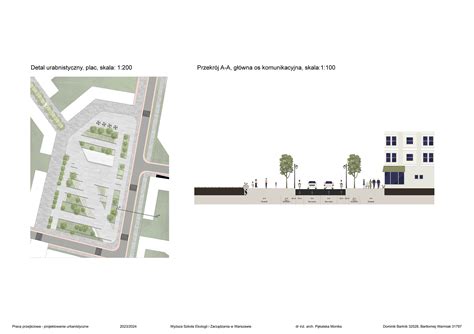 Koncepcja Zagospodarowania Terenu Grot Warszawa Behance