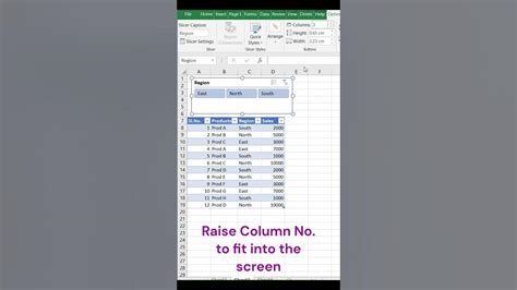 Youtube Short To Create Slicer In Excel Table Youtube