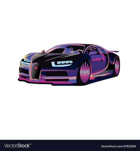 Bugatti Royalty Free Vector Image - VectorStock