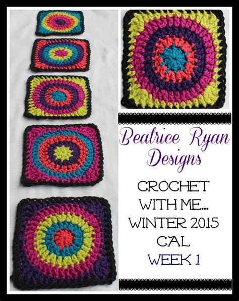 Crochet With Me Winter 2015 Cal Week 1 Beatrice Ryan