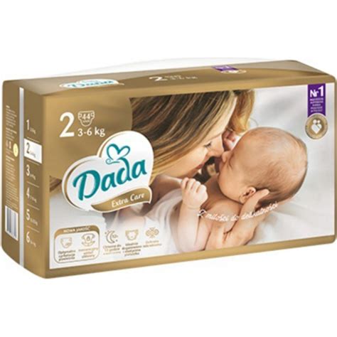 Подгузники детские «Dada» Extra Care, размер Mini 2, 3-6 кг, 43 шт ...