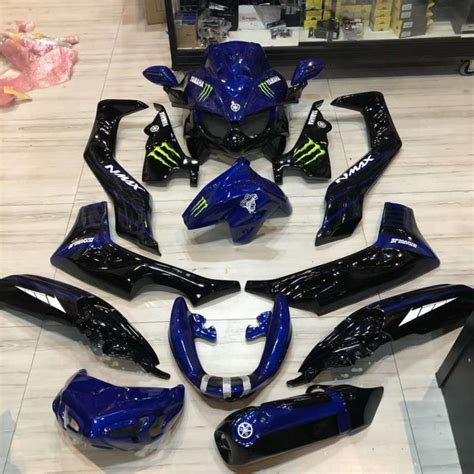 Jual Full Set Komplit Body Predator All New Yamaha Nmax Biru