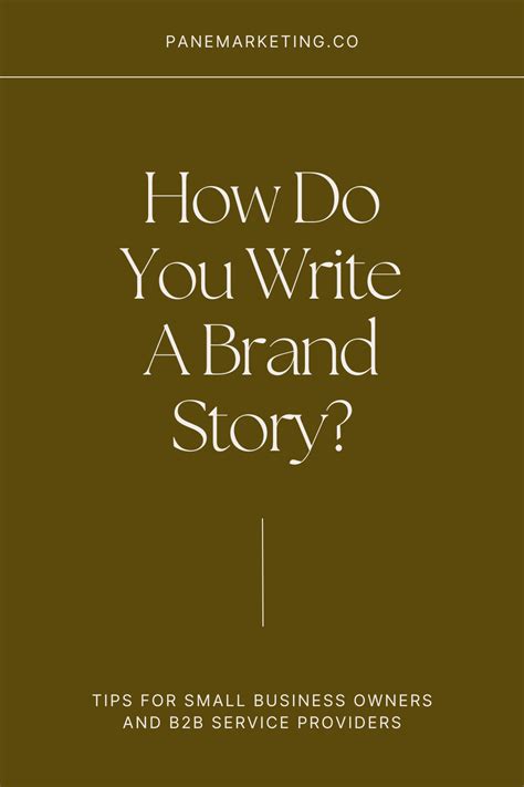 How Do You Write A Brand Story In 2024 Business Branding Inspiration