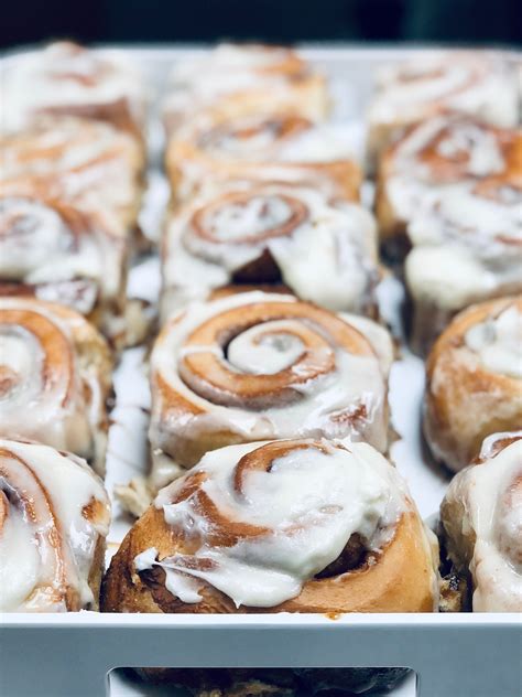 Cinnamon Rolls By The Dozen Porters Coffeehouse And Bakery