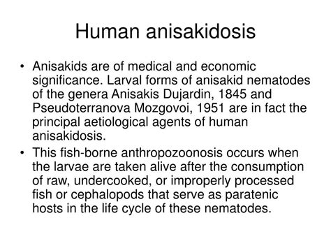 PPT - Life-cycle of Anisakis spp. PowerPoint Presentation, free download - ID:731842