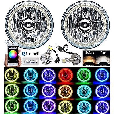 Bluetooth Cell Phone Smd Color Change Halo Angel Eye Led