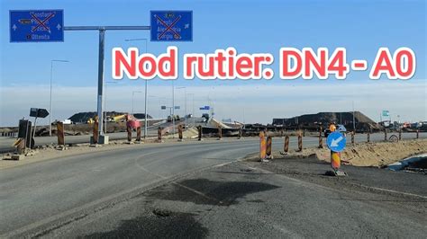 Lucrari Nod Rutier Dn Autostrada A Sud Lot Februarie Youtube