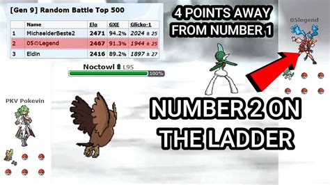 Battling The Number Guy On The Ladder Pokemon Showdown Random