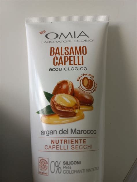 Omia Balsamo Capelli Argan Del Marocco Inci Beauty