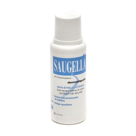 Saugella dermoliquide soin lavant bleu Hygiène et toilette intime