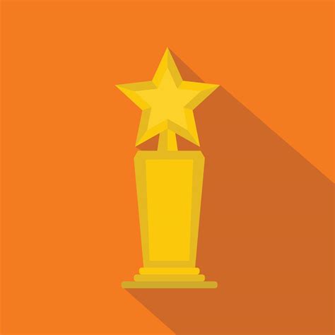 Star Award Icon Vector Flat 14410976 Vector Art At Vecteezy