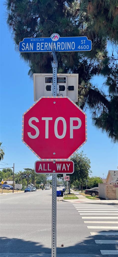 Erick Gustafson On Linkedin Trafficalm Led Stop Signs In Stock In Los
