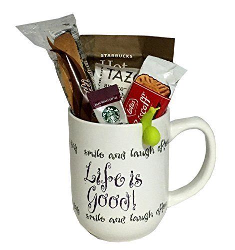 Coffee Tea Cocoa Mug Gift Set with Starbucks Via Coffee, Starbucks Hot ...