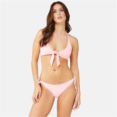 Buy Secrets By Zerokaata Women Assorted Stretchable Ribbed Bikini