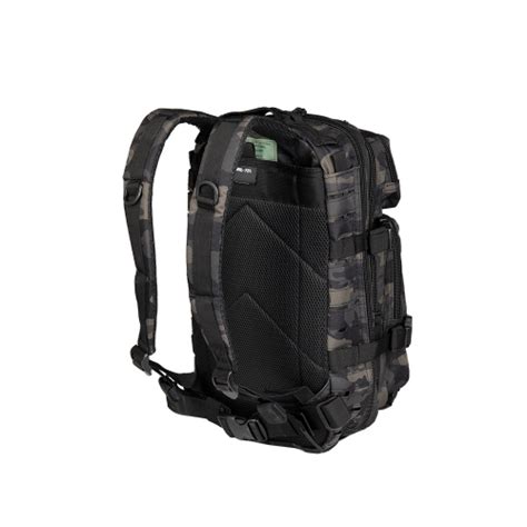 Mochila táctica policial Assault SM MilTec Laser Cut Dark Camo TSSM