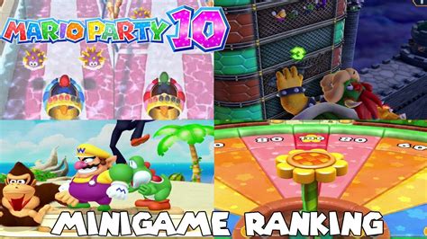 Mario Party 10 Full Minigame Rankings Youtube