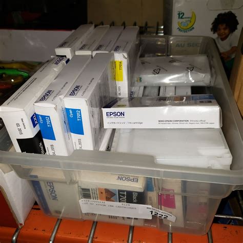 LOT OF EPSON INK CARTRIDGES - Big Valley Auction