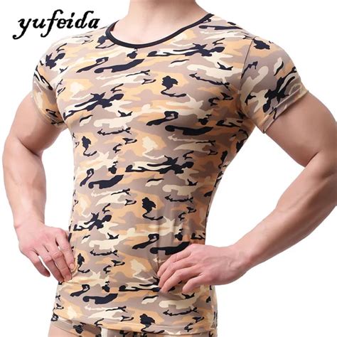 Mens Army Camo Camouflage Muscle Sleeveless Shirt Casual Vest Top