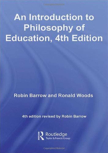 『an Introduction To Philosophy Of Education』｜感想・レビュー 読書メーター