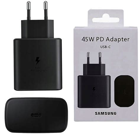 ORYGINALNA SZYBKA ŁADOWARKA SAMSUNG SUPER FAST CHARGING 45W USB C