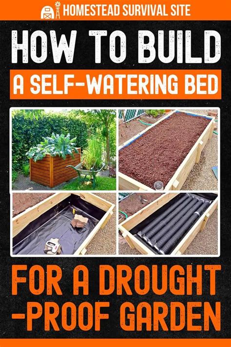 How To Build A Self Watering Wicking Bed For A Drought Proof Garden