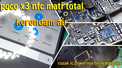 Xiaomi Poco X Nfc Mati Total Matot Kena Air Short Sebelum On