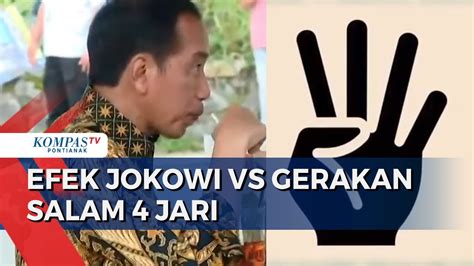 Pilpres Makin Panas Efek Jokowi Berhadapan Dengan Gerakan Salam Jari