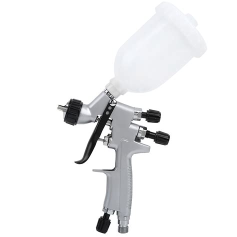 Pneumatic Spray Gun Air High Atomization Paint Sprayer Plastic Pot 250ml Caliber 1 0mm