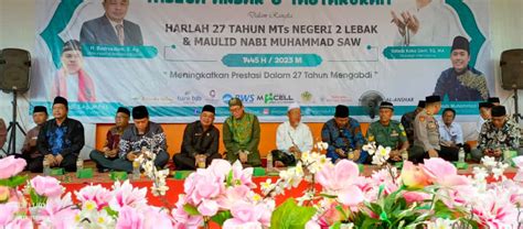 TABLIGH AKBAR DAN TASYAKURAN MTs NEGERI 2 LEBAK Madrasah Tsanawiyah