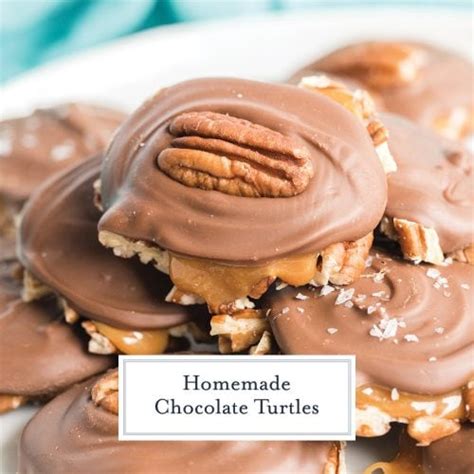 Best Homemade Chocolate Turtles Turtle Candy