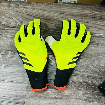 Adidas Predator Pro Gl P Goalkeeper Gloves Syellow Black Solred Iq