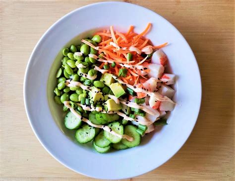 Sushi Bowl With Cauliflower Rice The Leaf