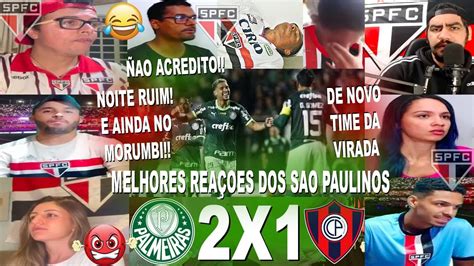 MELHORES REAÇÕES DOS SÃO PAULINOS AO PALMEIRAS 2X1 CERRO PORTEÑO DA