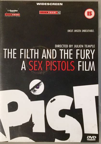 Sex Pistols The Filth And The Fury 2000 Dvd Discogs