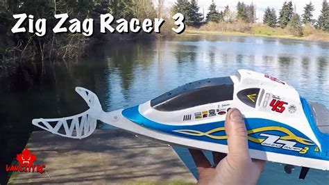 Zig Zag Racer 3 RC Recovery Boat YouTube