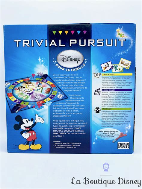 Jeu de société Trivial Pursuit Disney pour la Famille Hasbro Jeux de