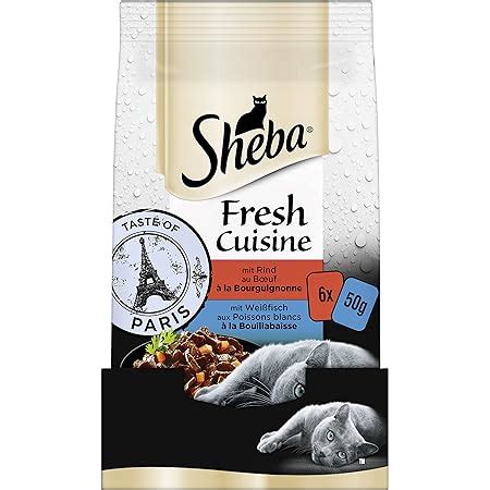 Sheba Fresh Fine In Sauce Hochwertiges Katzen Nassfutter