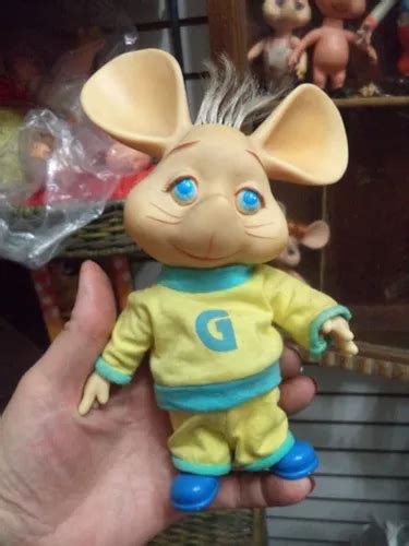 Boneco Topo Gigio Antigo Da Estrela Todo Original Rato Parcelamento