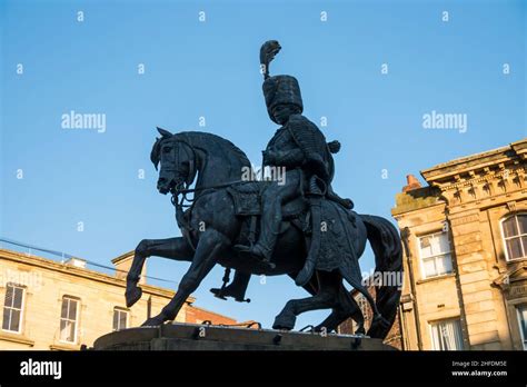 Charles Willem Vane Tempest Stewart Statue Durham Fotos Und