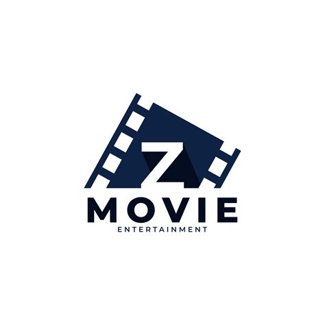 Film Logo. Initial Letter Z Movie Logo Design Template Element. Eps10 Vector 6240540 Vector Art ...