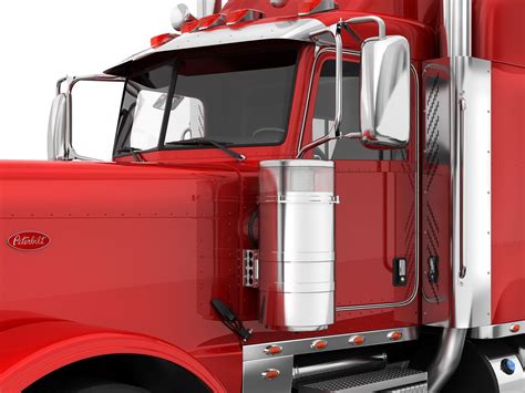 Peterbilt 389 Semi Trailer 3d Model 119 C4d Fbx Ma Obj Max Free3d