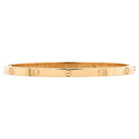 Cartier Love Bracelet 18k Yellow Gold For Sale At 1stdibs