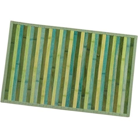 Bamboo Tapis En Bois Avec Dos Antidérapant Disponible Dans Différentes